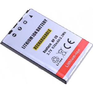 (image for) Replacement for Casio NP-20 NP-20DBA Battery EX-S880 EX-S770 EX-S600 EX-S500 EX-S100 EX-Z77 EX-Z75 EX-Z70