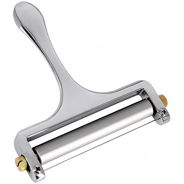 Thickness Adjustable Wire Cheese Slicer Silver Stainless Steel